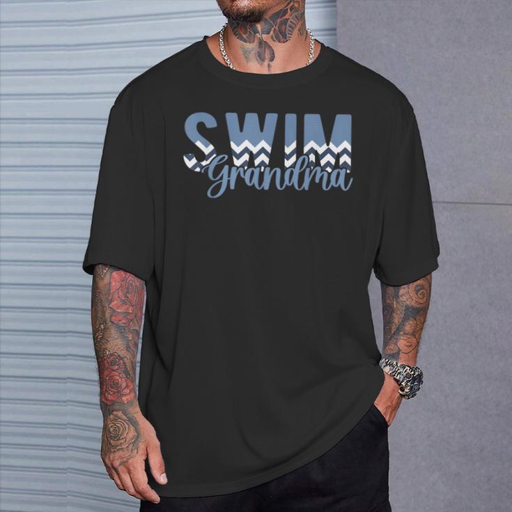 Swim Grandma For Mother's Day Polyester 100 Small Short Sleeve Pull On 1 Count Women Grandmothers Swimming Enthusiasts For Grandmothers T-Shirt Gifts for Him