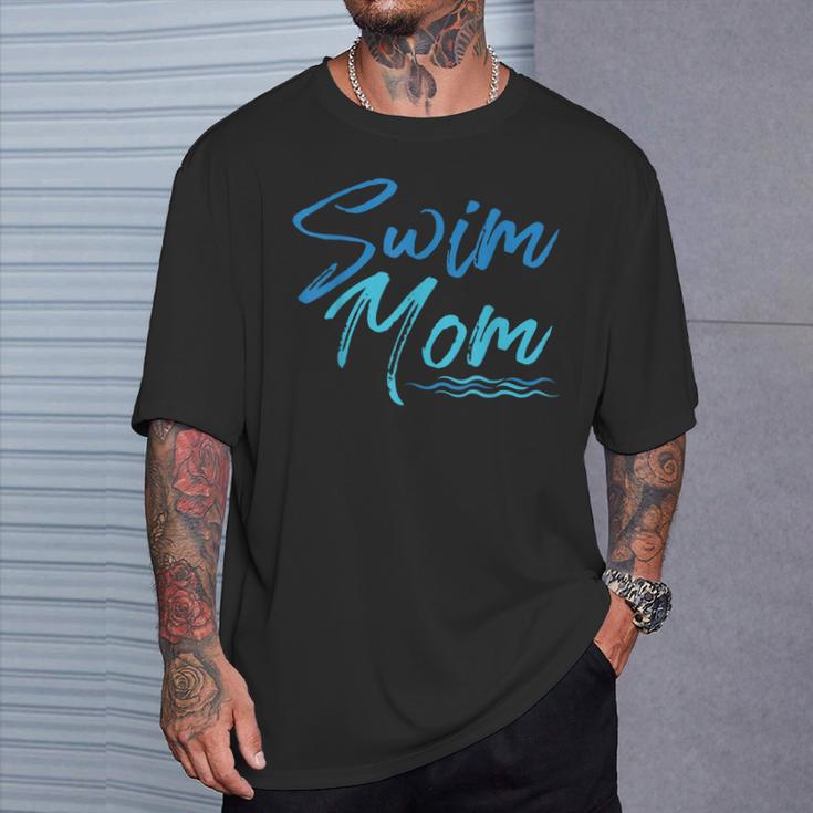 Swim Mom Swimming Cute T-Shirt Gifts for Him