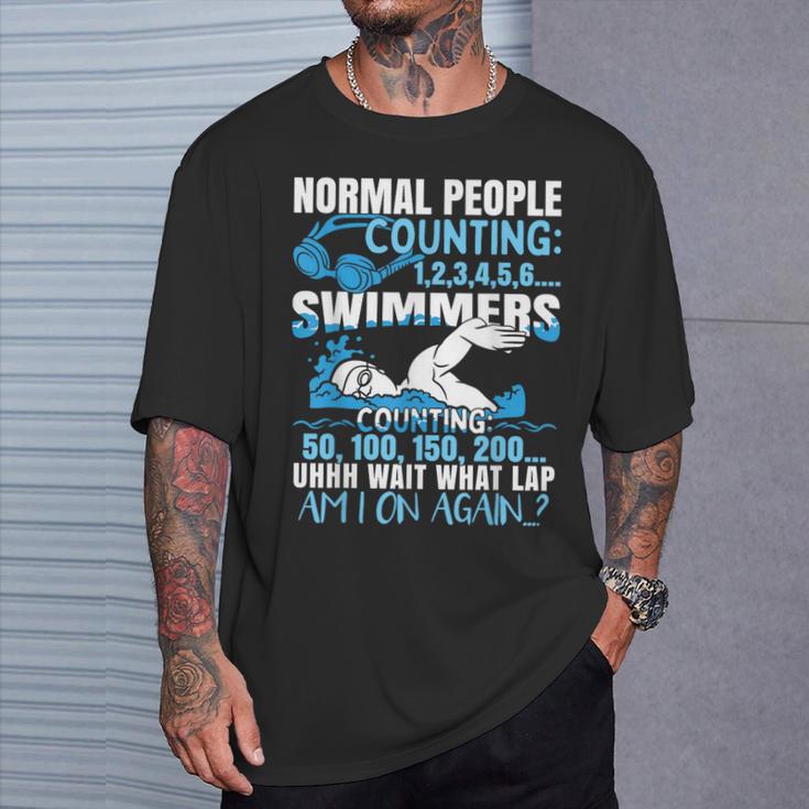 Swimming Humor Swim T-Shirt Gifts for Him