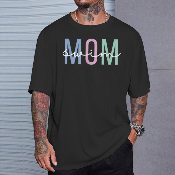 Swimming Sport Ideas For Everybody Women's Swim Mom Swim Team Swimmers Mother T-Shirt Gifts for Him