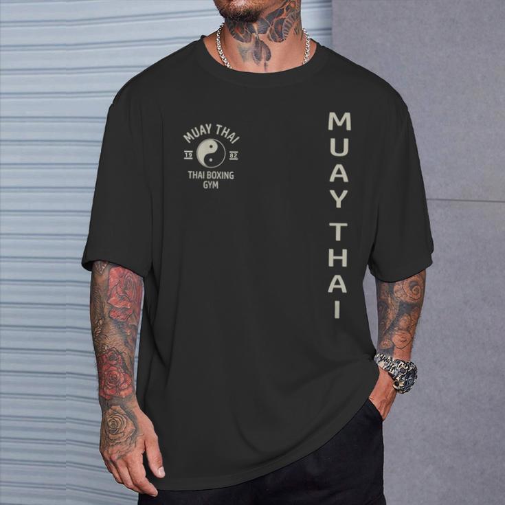 Thai Boxing Muay Thai T-Shirt Gifts for Him Thai Boxing Muay Thai T-Shirt Gifts for Him