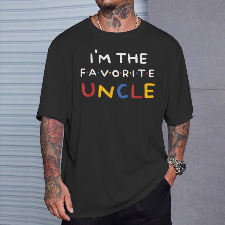 Tío Favorito Hermano Papáobrinaobrino Familia Parientes Camiseta unisex Regalos para él