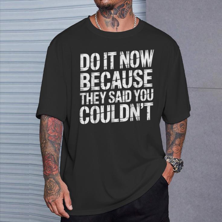 - T-Shirt Geschenke für Ihn