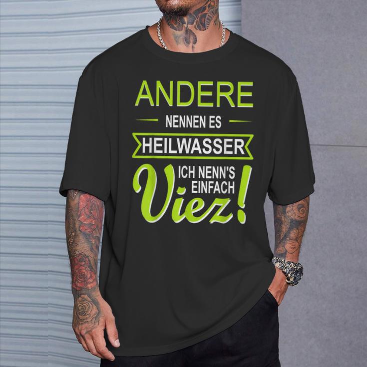 Viez Apfelweinon Der Mosel Trier Heilwasser Istiez T-Shirt Geschenke für Ihn