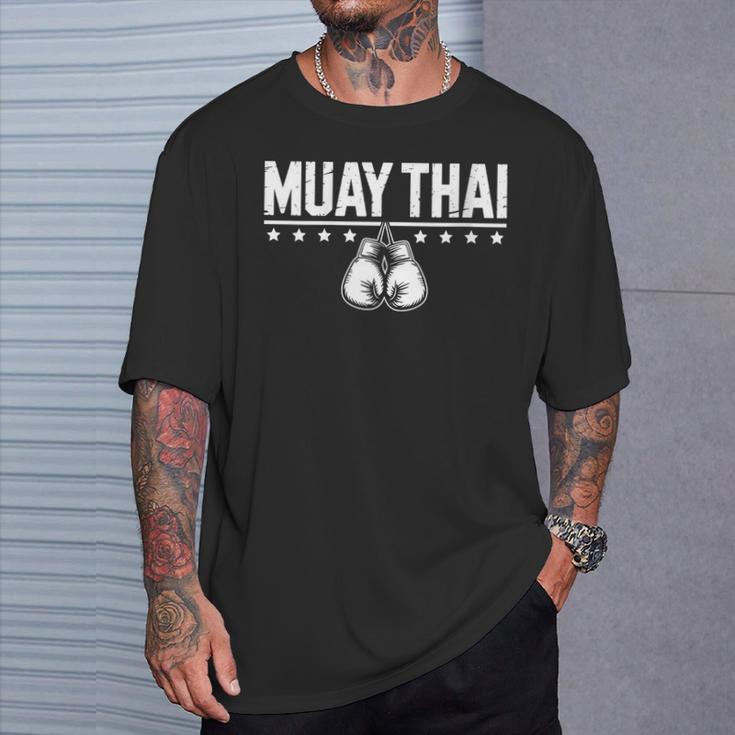 Women's Cute Muay Thai Art For Men Women Kids Muay Thai Lovers T-Shirt Gifts for Him Women's Cute Muay Thai Art For Men Women Kids Muay Thai Lovers T-Shirt Gifts for Him