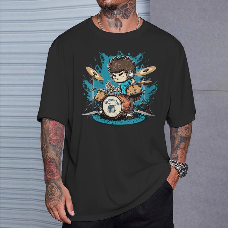Women's Drum Set Drumming Drummers Drum Kits Music T-Shirt Gifts for Him Women's Drum Set Drumming Drummers Drum Kits Music T-Shirt Gifts for Him
