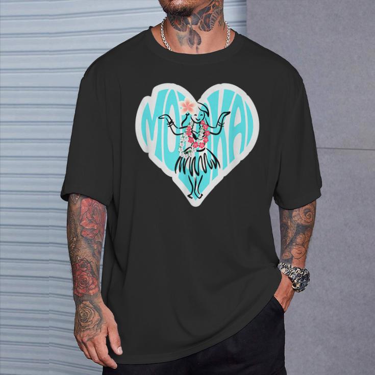 ハワイ アロハ フラダンス フラガール 黒 かわいい ハート フラ レッスン ハワイアン 南国 花 人気 トロピカル Tシャツ 彼への贈り物
