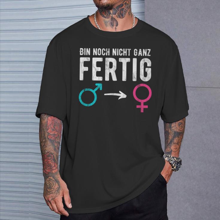 男性から女性へのトランスジェンダーlgbt Tシャツ 彼への贈り物