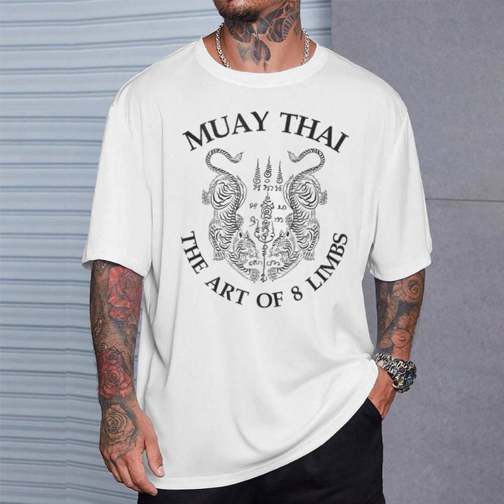 The Art Of 8 Limbs Muay Thai T-Shirt Gifts for Him The Art Of 8 Limbs Muay Thai T-Shirt Gifts for Him