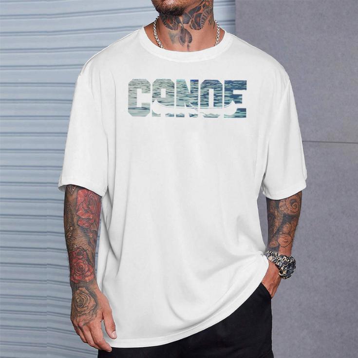Canoe Canoeing Canoe Raglan Baseball Tee T-Shirt Gifts for Him