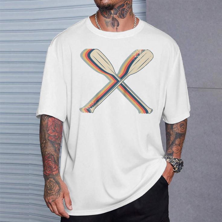Canoeing Canoe Paddle Paddling Retro Line Art Raglan Baseball Tee T-Shirt Gifts for Him Canoeing Canoe Paddle Paddling Retro Line Art Raglan Baseball Tee T-Shirt Gifts for Him