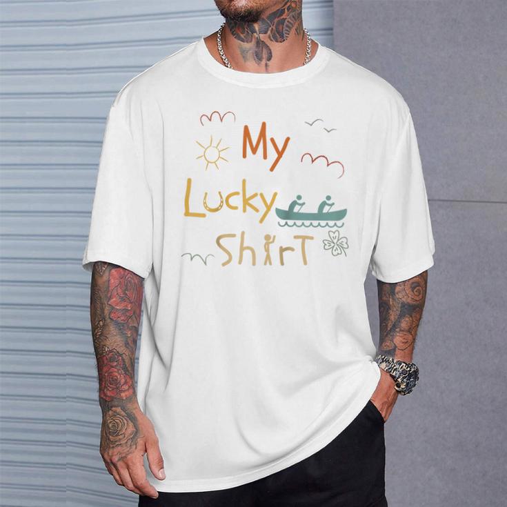 Canoes 2 Person Canadian Kayaks Vintage Canoeist Canoes Raglan Baseball Tee T-Shirt Gifts for Him