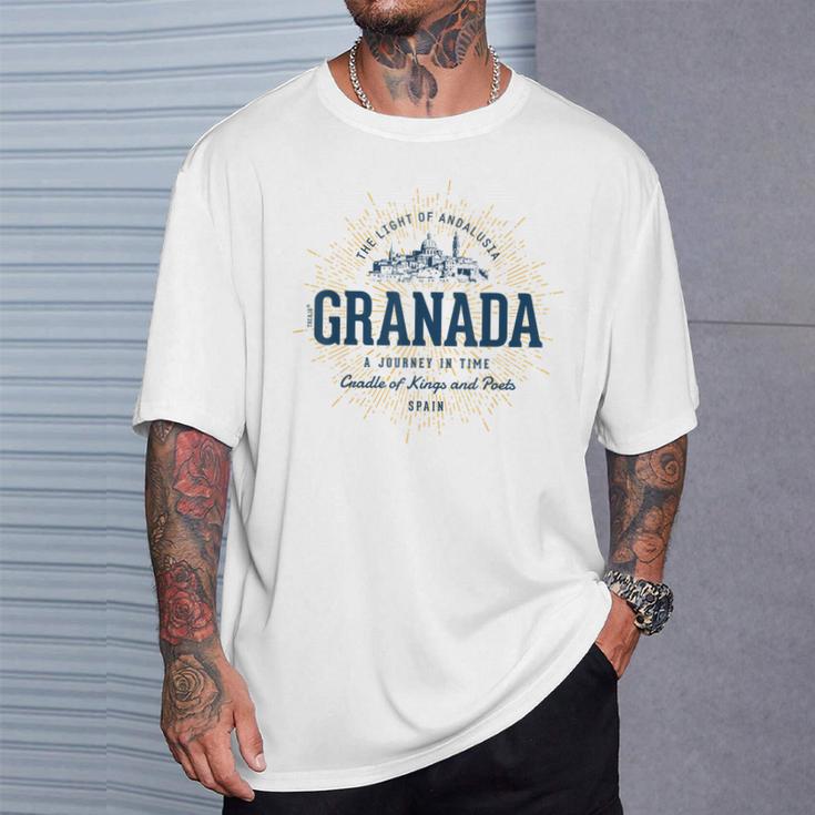 España Estilo Retro Granadaintage Camiseta unisex Regalos para él