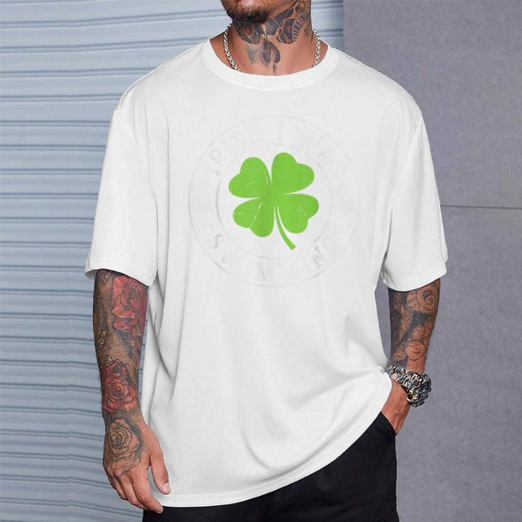 Irish I Was Swimming Shamrock St Patrick's Day Swimmer T-Shirt Gifts for Him Irish I Was Swimming Shamrock St Patrick's Day Swimmer T-Shirt Gifts for Him