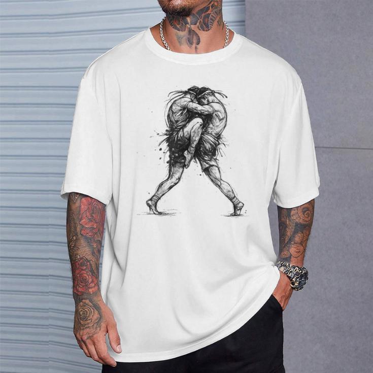 Muay Thai Kickboxing Nak Muay Thai Boxing Fighter T-Shirt Gifts for Him Muay Thai Kickboxing Nak Muay Thai Boxing Fighter T-Shirt Gifts for Him