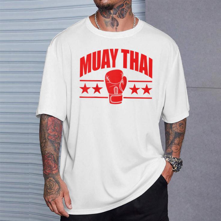 Muay Thai For Men Women Kids Mixed Martial Arts Raglan Baseball Tee T-Shirt Gifts for Him