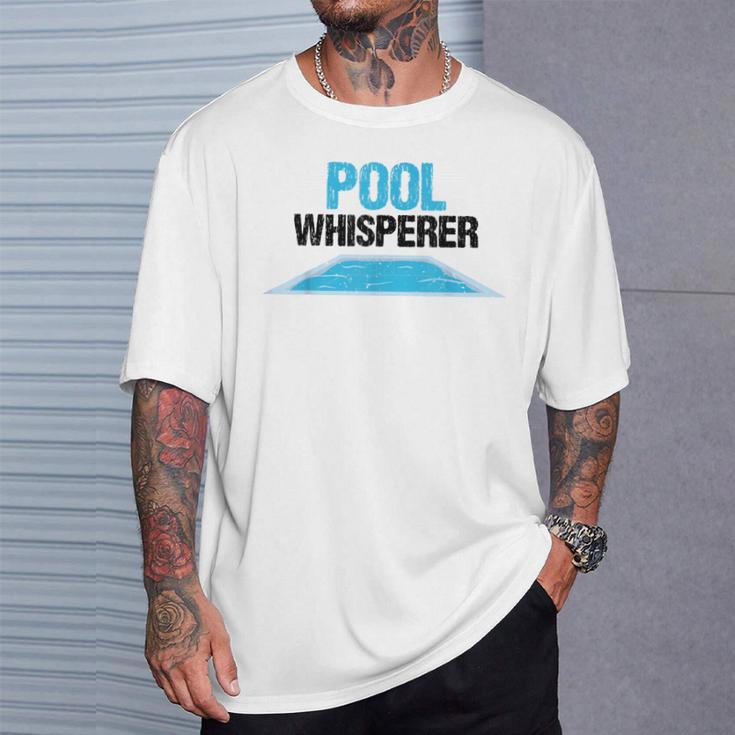 Pool Guy For Swimming Pool Boy And Pool Cleaner T-Shirt Gifts for Him
