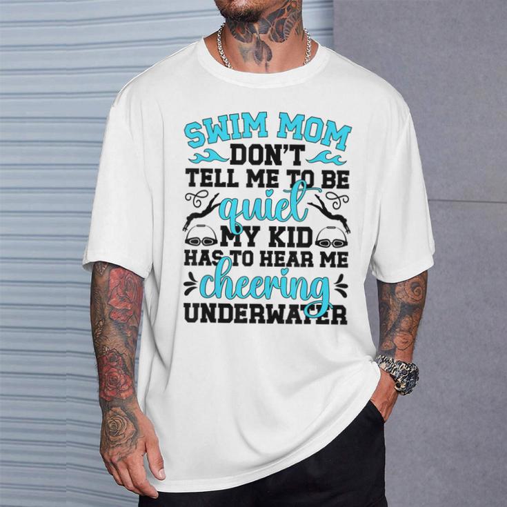Swim Mom Swimming Mama Of A Swimmer Mom Swim Mother T-Shirt Gifts for Him Swim Mom Swimming Mama Of A Swimmer Mom Swim Mother T-Shirt Gifts for Him