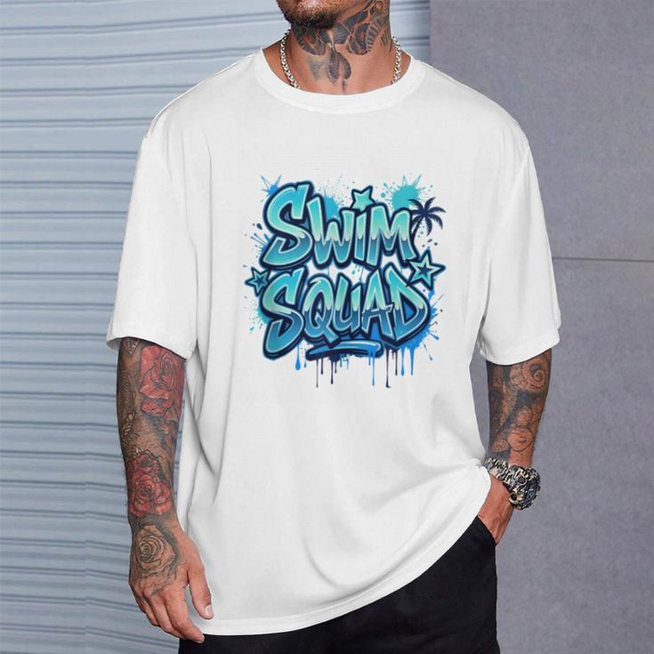 Swimming Matching Tee T-Shirt Gifts for Him Swimming Matching Tee T-Shirt Gifts for Him