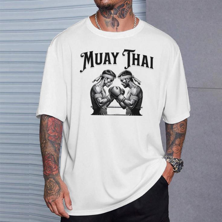 Thai Boxing Muay Thai Boxer T-Shirt Gifts for Him