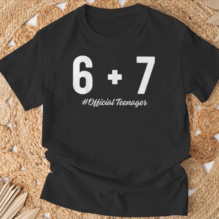 13 Geburtstag Lustiges Meme 6 7 Geburtstag 13 Für Nager Jungen T-Shirt Geschenke für alte Männer