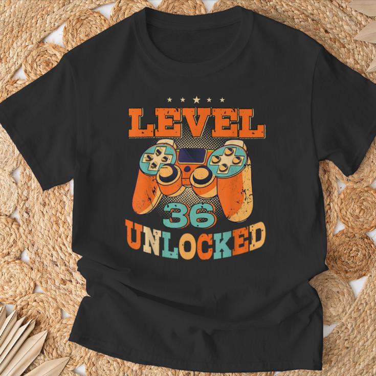 36歳の誕生日プレゼント 36歳 男性と女性、ビデオゲーム 1985年生まれ Tシャツ 高齢者への贈り物