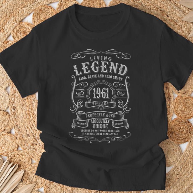 60Th Birthday Kind Brave And Alsomartintage 1961 Tシャツ 高齢者への贈り物