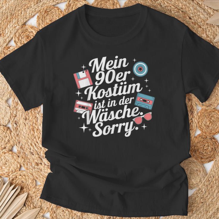 90Er Party Kostüm Ist In Der Wäsche Retro Outfit Neunziger T-Shirt Geschenke für alte Männer