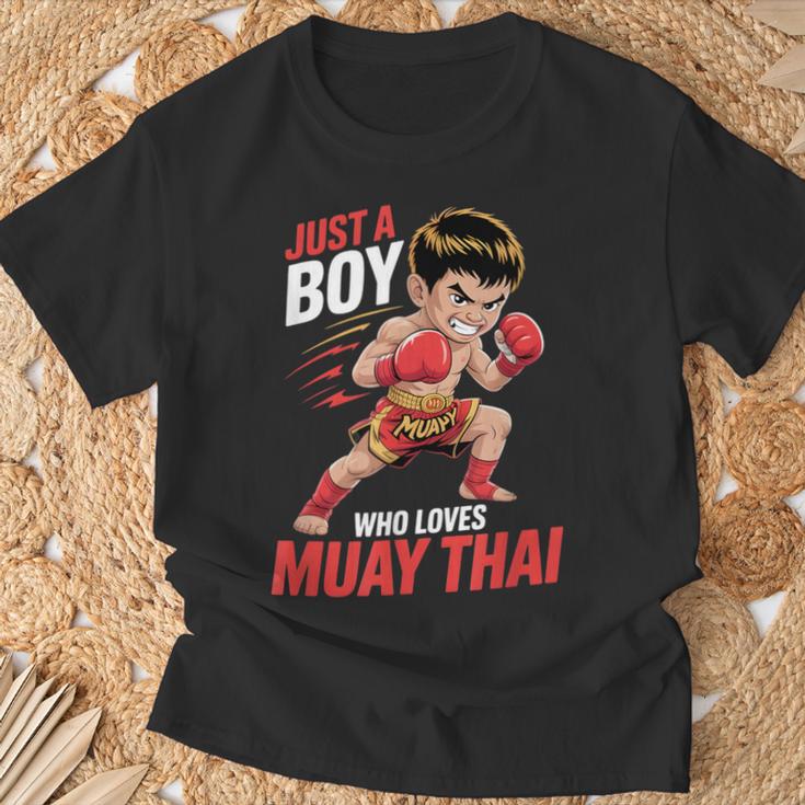 Boys Muay Thai T-Shirt Gifts for Old Men