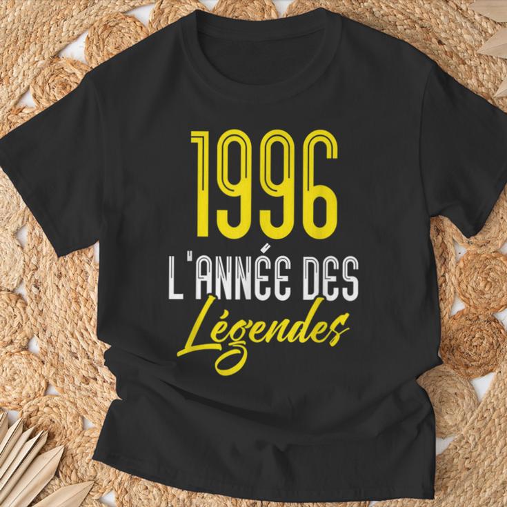 Cadeau Anniversaire Homme 1996 L'année Des Légendes T-Shirt Cadeaux pour les vieillards