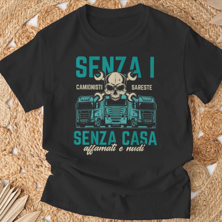 Camionista Compleanno Camion Papà Maglietta Regalos para ancianos