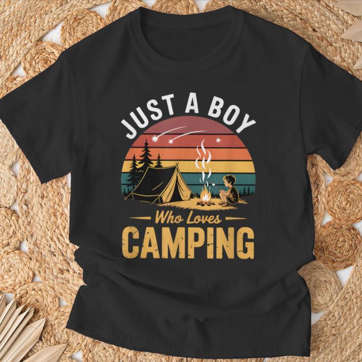 Camping Para Niños Camiseta unisex Regalos para ancianos