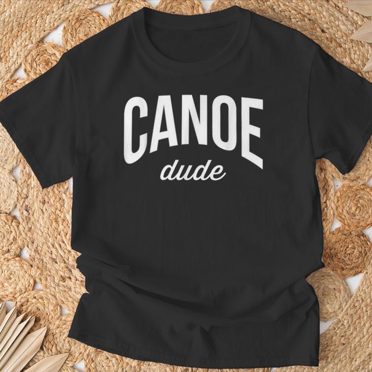 Canoeing Tee For Men Canoe Dude T-Shirt Gifts for Old Men Canoeing Tee For Men Canoe Dude T-Shirt Gifts for Old Men