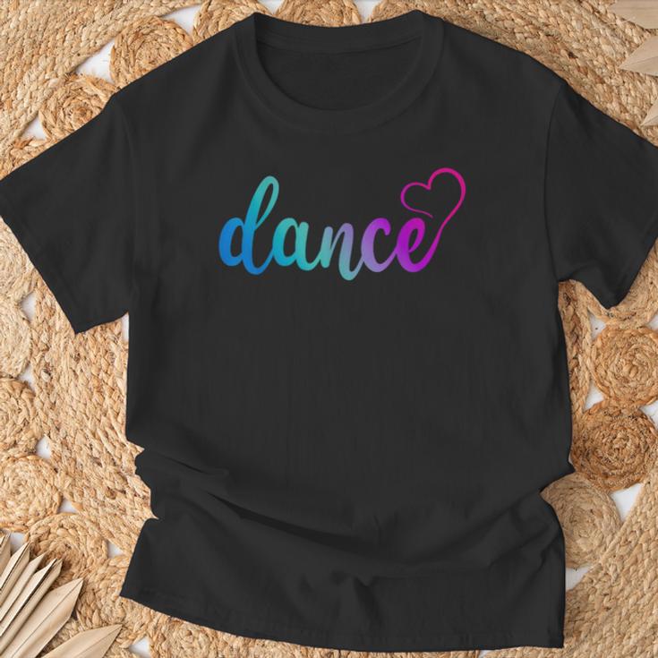 Cute Love Dancetilvolle Tänzerin Tanzliebhaber Tanzen T-Shirt Geschenke für alte Männer
