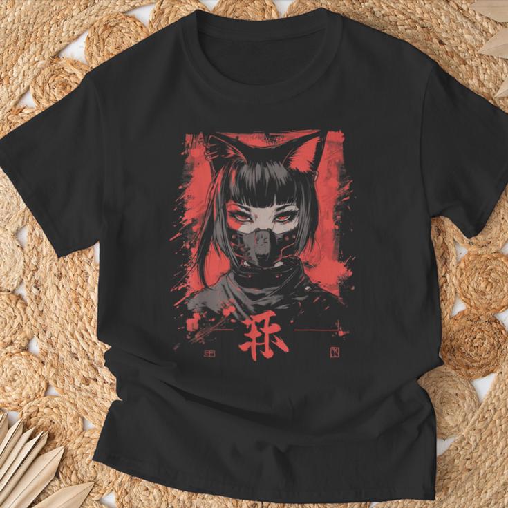 Cyberpunk Japanese Harajuku Camiseta unisex Regalos para ancianos