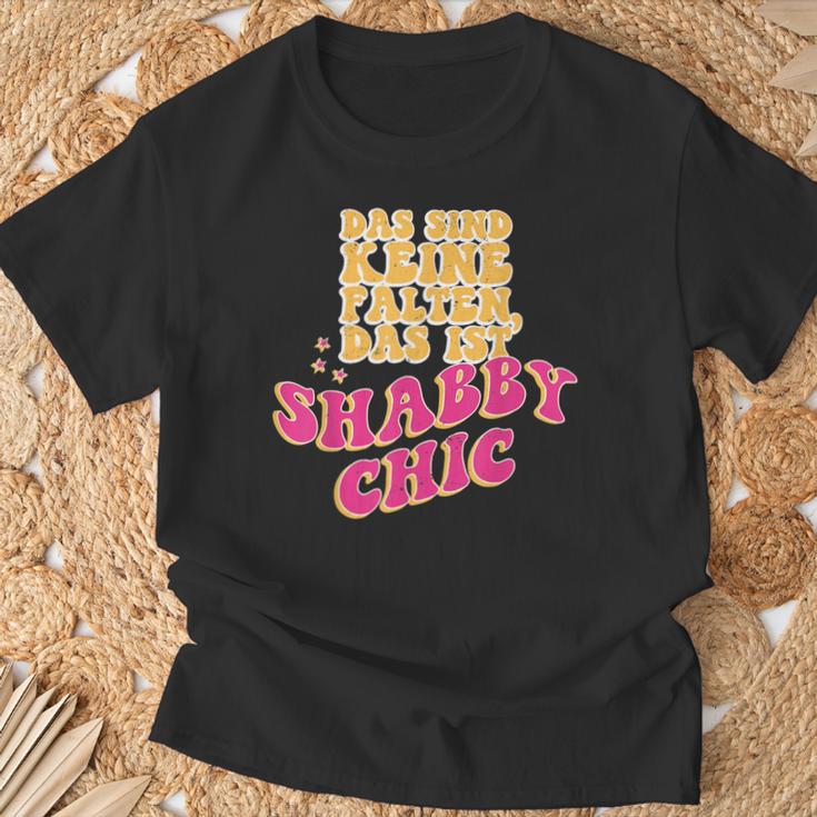 Dasind Keine Falten Das Isthabby Chic Lustiges Altern T-Shirt Geschenke für alte Männer
