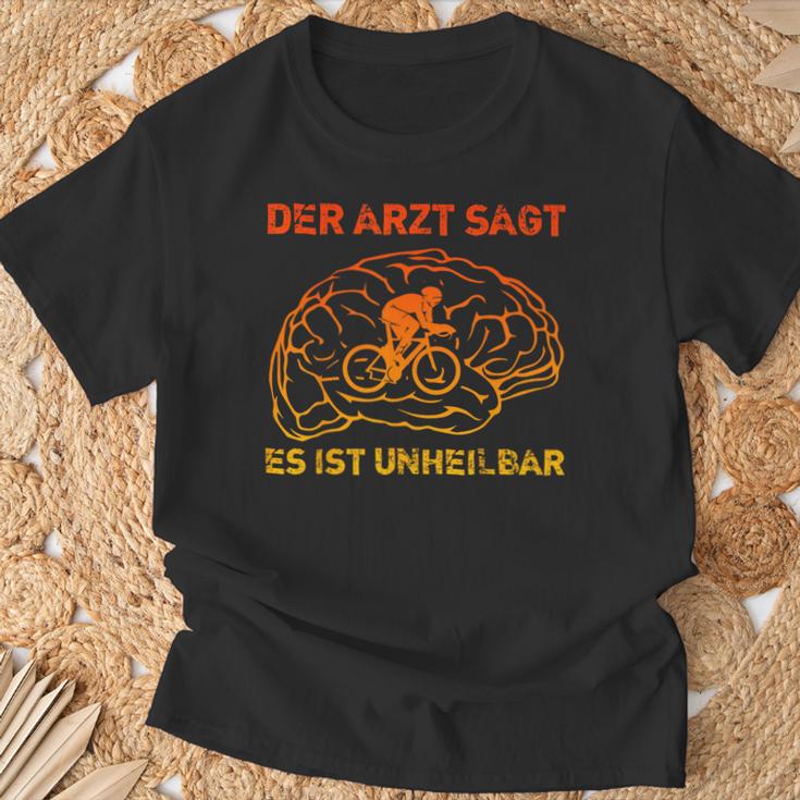 Der Arztagt Es Ist Unheilbar Fahrrad Rennrad Fahrradfahrer T-Shirt Geschenke für alte Männer