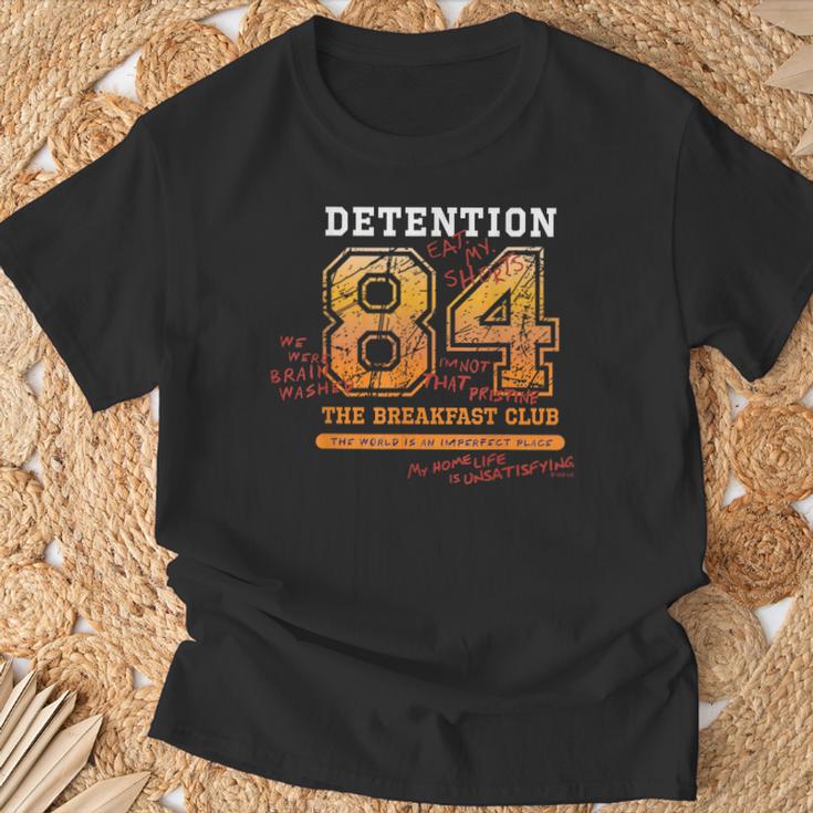 Detención 84 El Club Del Desayuno Come Mis Pantalones Cortos Camiseta unisex Regalos para ancianos