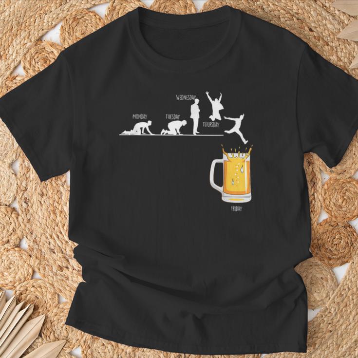 Días De Laemanaiernes Cerveza Alcohol Fiesta Pub Regalo Camiseta unisex Regalos para ancianos