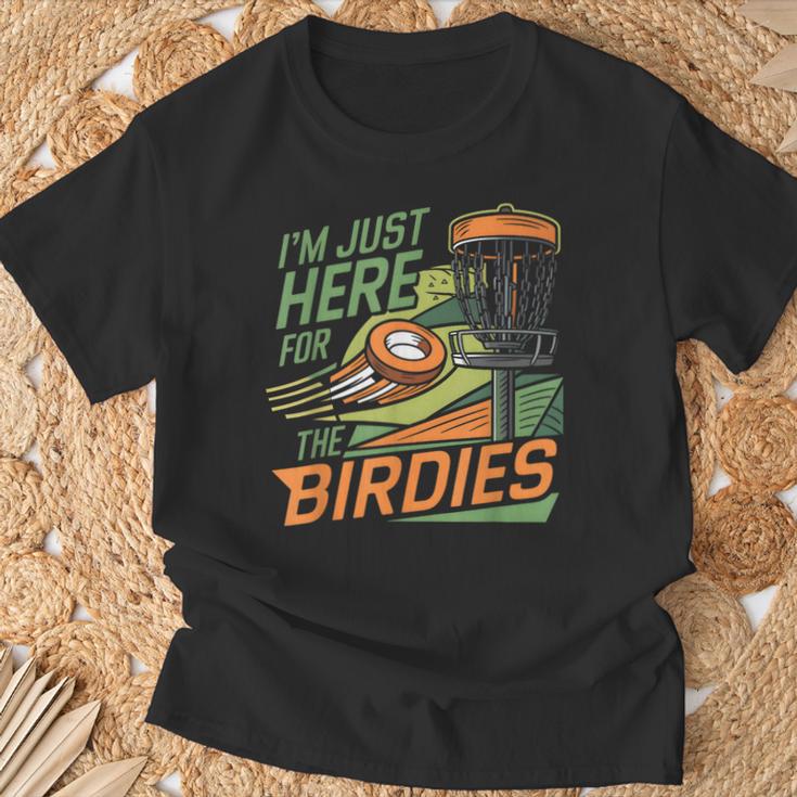 Discgolf Frisbee-Golf Ist Genau Das Richtige Für Das Birdie Disc-Golfen T-Shirt Geschenke für alte Männer