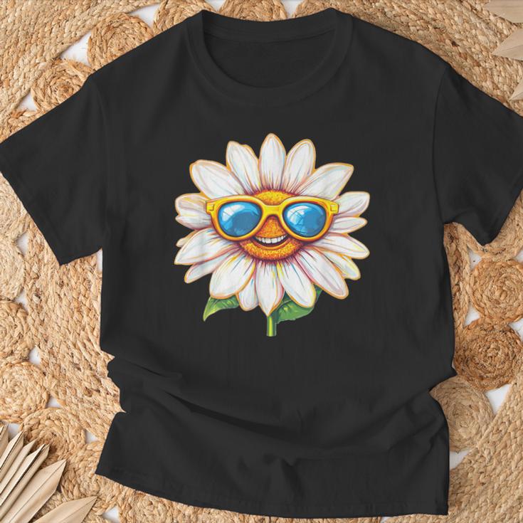 Divertidas Margaritas Con Gafas Deol Para Margaritas Y Temporada De Flores Camiseta unisex Regalos para ancianos