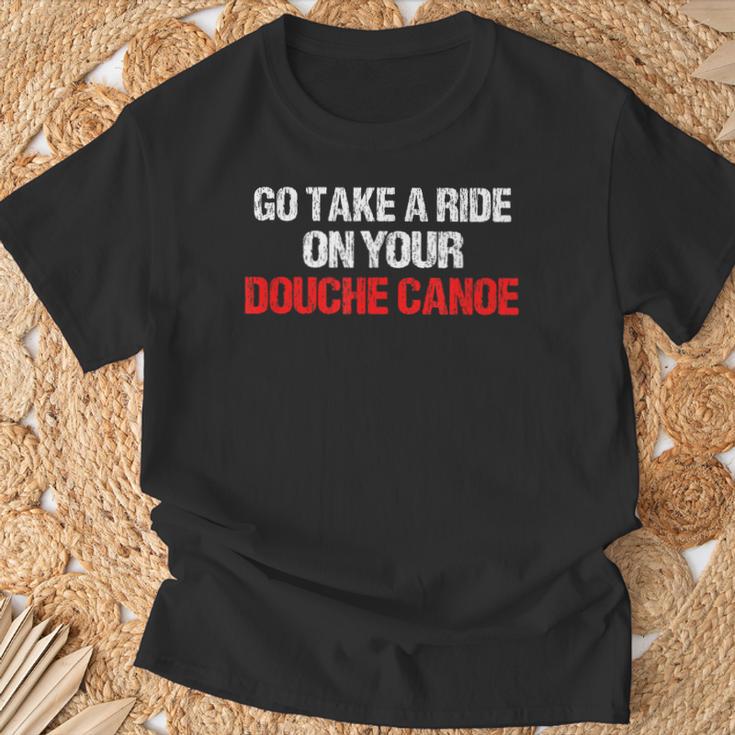 Douche Canoe Vulgar Profanity T-Shirt T-Shirt Gifts for Old Men Douche Canoe Vulgar Profanity T-Shirt T-Shirt Gifts for Old Men