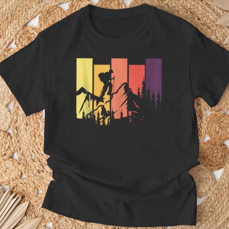 Escalador De Montaña A Través Deenderista Trailblazer Escalada En Roca In Mangas Camiseta unisex Regalos para ancianos