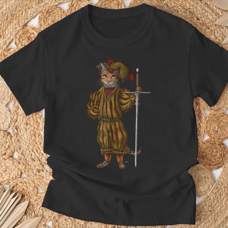 Espada De Gato Renacentista Alemana Landsknecht Hema Camiseta unisex Regalos para ancianos