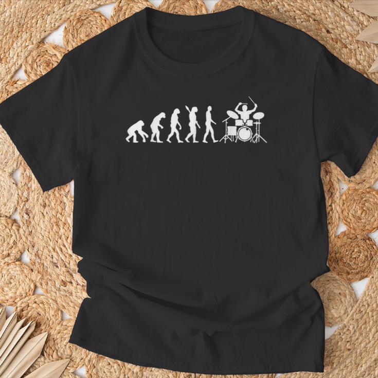 Evolution Drum Kit T-Shirt Gifts for Old Men Evolution Drum Kit T-Shirt Gifts for Old Men