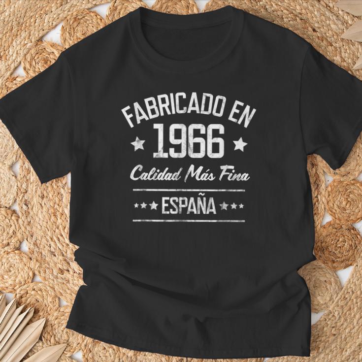 Fabricado En 1966 Regalo Para Hombres Es De 55 España Camiseta unisex Regalos para ancianos