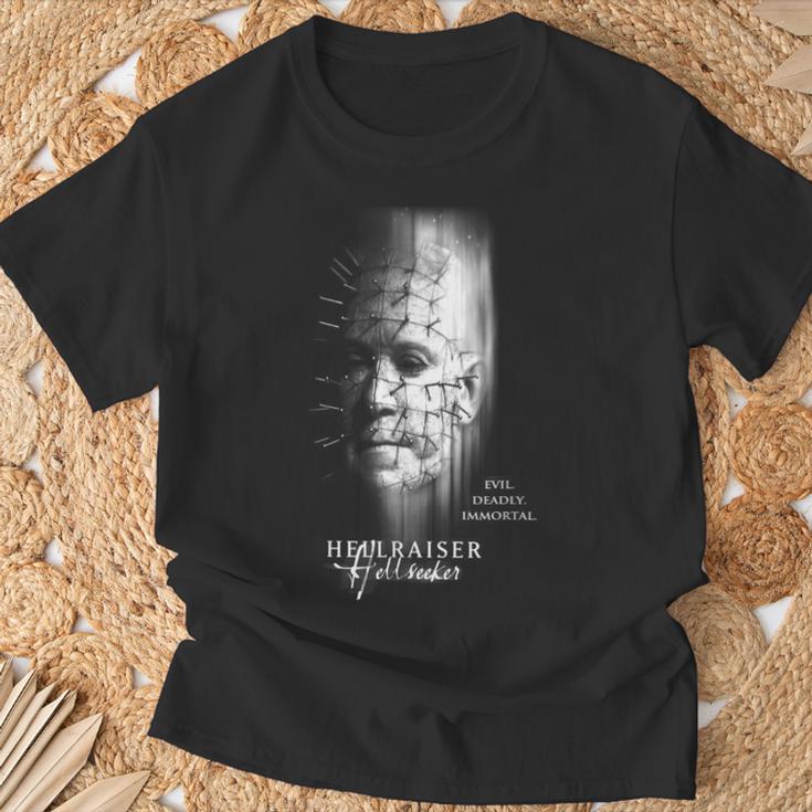 Hellseekeri Puzzle Película De Terror Papl14584 Camiseta unisex Regalos para ancianos