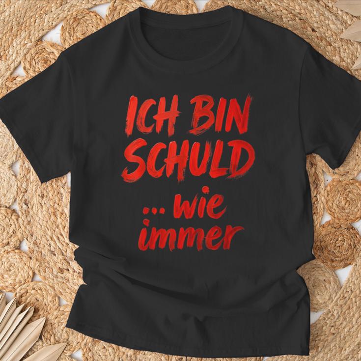 Ich BinchuldWie Immer T-Shirt Geschenke für alte Männer