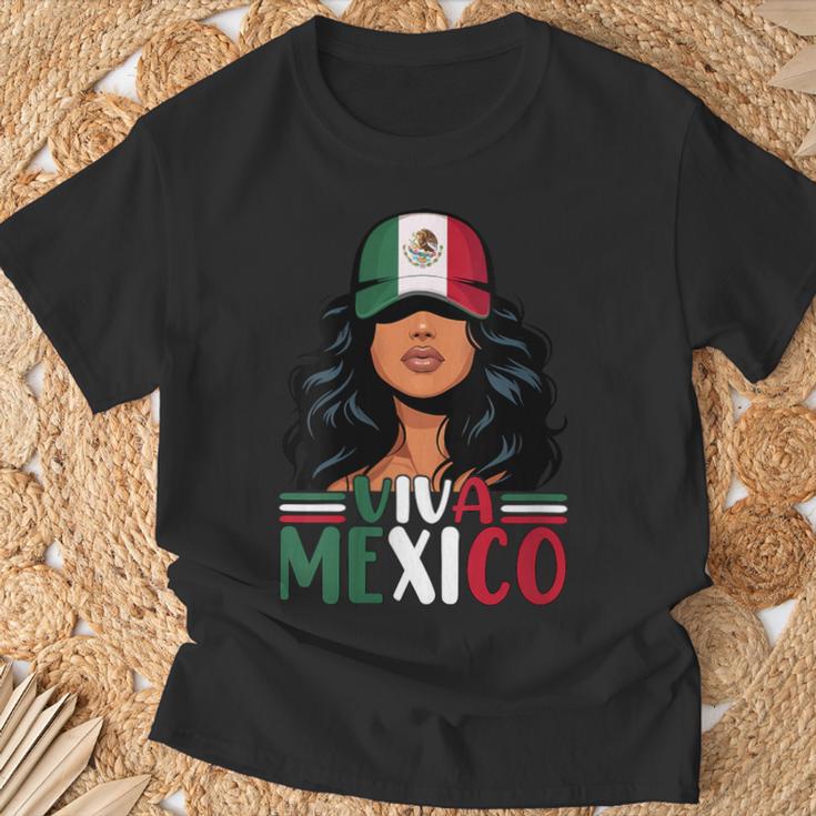 Iva Mexico Drapeau Mexicain Pour T-Shirt Cadeaux pour les vieillards