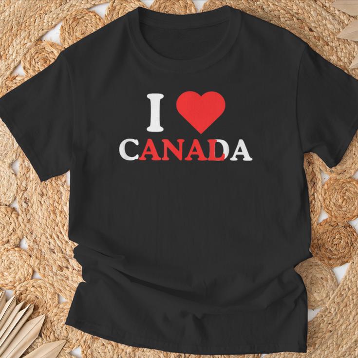 I Love Canada Anal Divertido Adulto Humor Desquiciado Obsceno Meme Camiseta unisex Regalos para ancianos